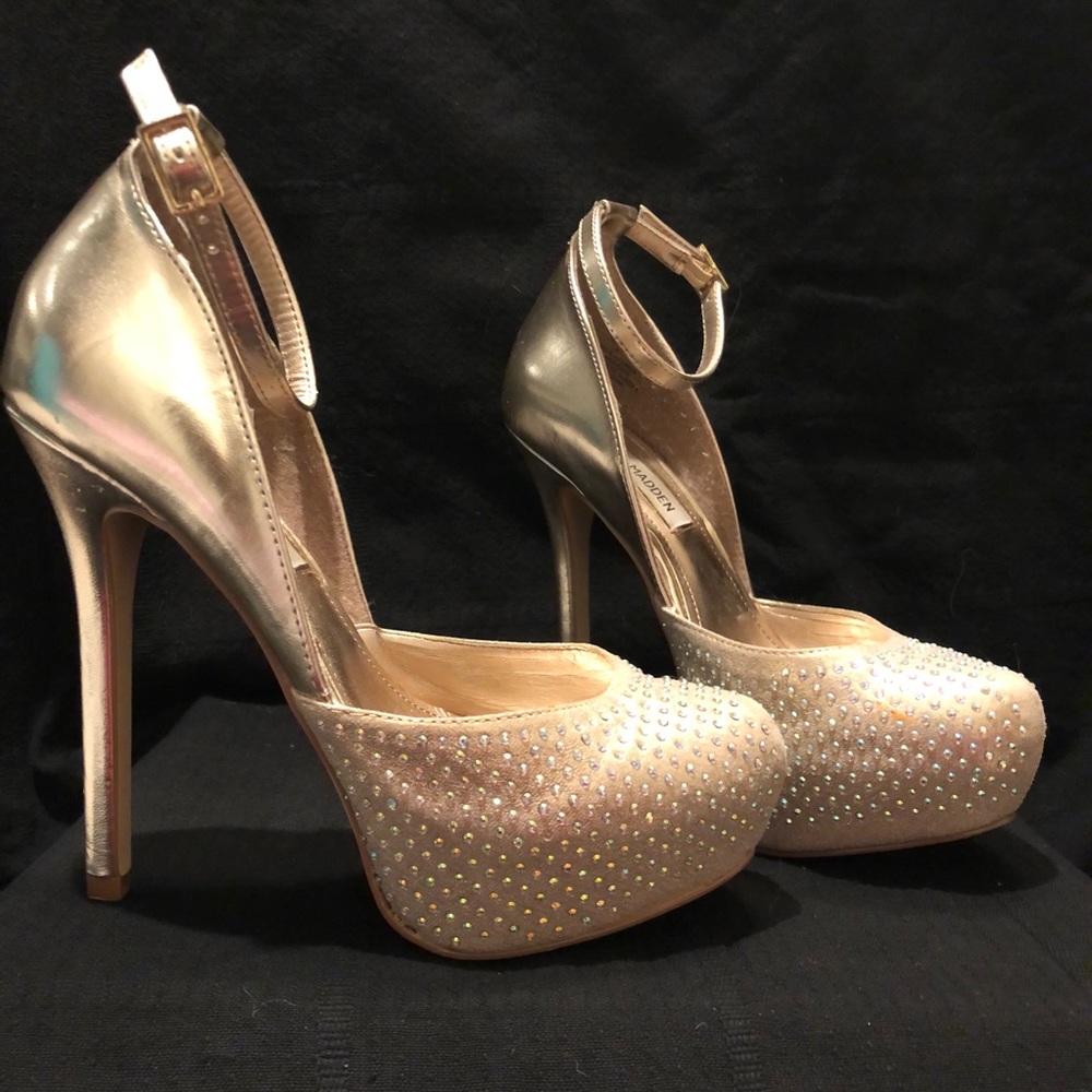Gold heels